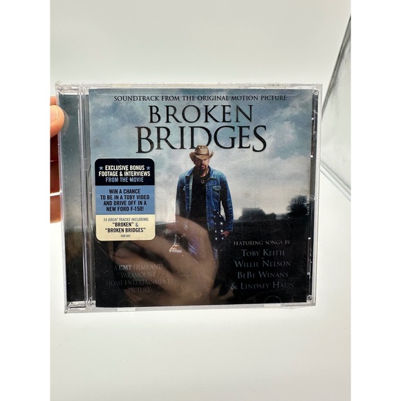 Show Dog Records Other - Show Dog Broken Bridges Soundtrack CD Toby Keith Willie Nelson Country OS